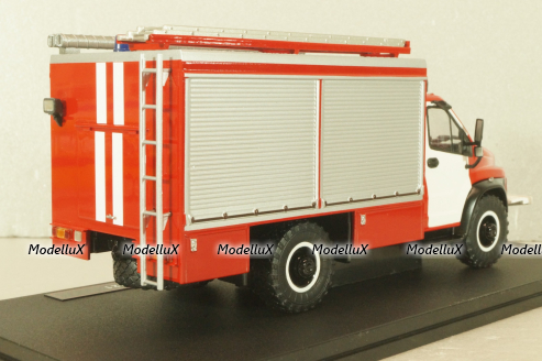 АГТ-1 пожарный автомобиль на шасси ГАЗон Садко NEXT C41F21, TR4803, TruckTyr 1:43