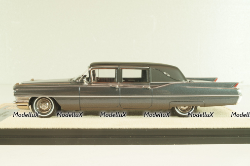 Cadillac Fleetwood Formal Limousine landau top 1965, gray metallic, L.e.120/199pcs., STM65102, Stamp Models 1:43