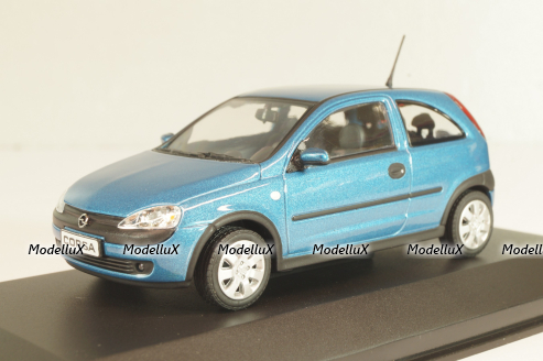 Opel Corsa (C) 2000, blue, 1799534, Minichamps 1:43