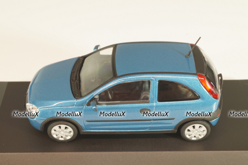 Opel Corsa (C) 2000, blue, 1799534, Minichamps 1:43