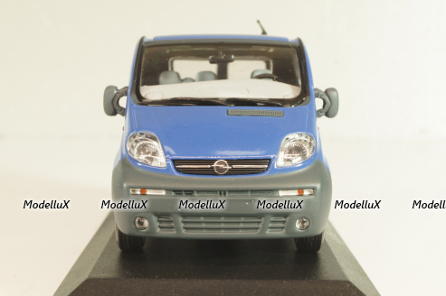 Opel Vivaro/Renault Trafic 2001, blue, 9162811, Minichamps 1:43