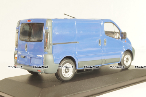 Opel Vivaro/Renault Trafic 2001, blue, 9162811, Minichamps 1:43