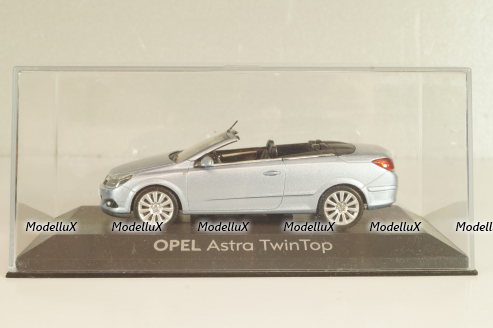 Opel Astra (H) TwinTop 2005, light blue, 93199366, Minichamps 1:43