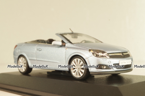 Opel Astra (H) TwinTop 2005, light blue, 93199366, Minichamps 1:43