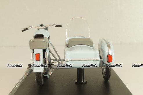 ИЖ "Юпитер-2К" 1965, серый, Наши Мотоциклы №51, NM051, Modimio 1:43