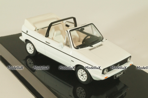 Volkswagen Golf 1 Cabriolet 1981, white, CLC590, IXO 1:43