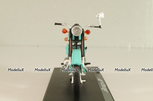 Восход-2М 1976, светло зеленый, Наши Мотоциклы №46, NM046, Modimio 1:43