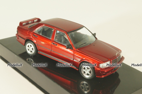 Mercedes-Benz 190 E 2.3 16V "Custom", red, CLC580, IXO 1:43