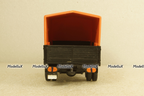 Зил-4331, красный/оранжевый, з-д Вега 1:43 
