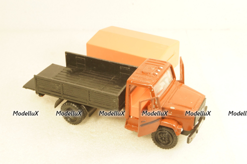 Зил-4331, красный/оранжевый, з-д Вега 1:43 