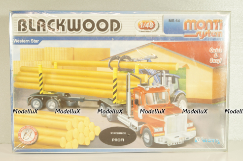Сборная модель Western Star Blackwood MS 64,0107-64, Monti System 1:48