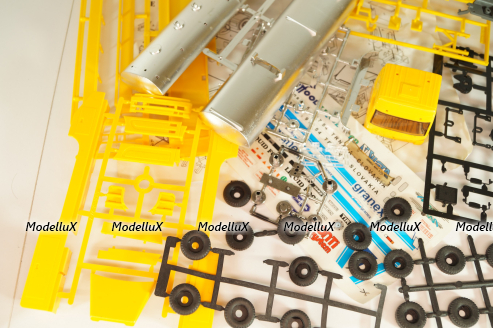 Сборная модель Mercedes Actros Liquid Food MS 55, Monti System 1:48 (Без коробки)