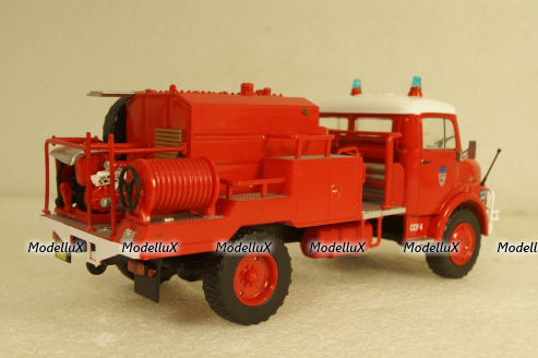 Mercedes LAF 911 fire department tank truck, Altaya 1:43 