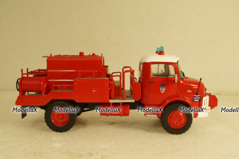 Mercedes LAF 911 fire department tank truck, Altaya 1:43 