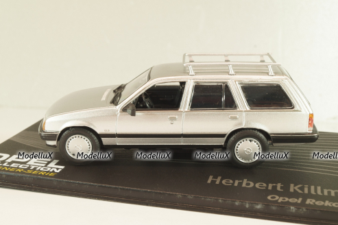Opel Record (E) Caravan Herbert Killmer 1977, silver, OPCD130, Opel Collection Designer #130 1:43