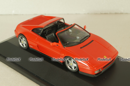 Ferrari 348 TS targa 1989, red, 1020, Herpa 1:43