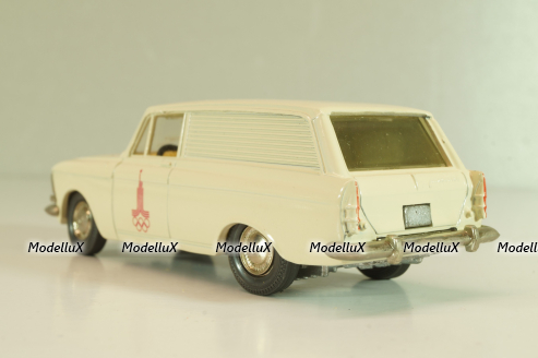Москвич-434 А6, кремовый, Олимпиада 80, капот 2 зажима,Тантал/Радон 1:43 Новый