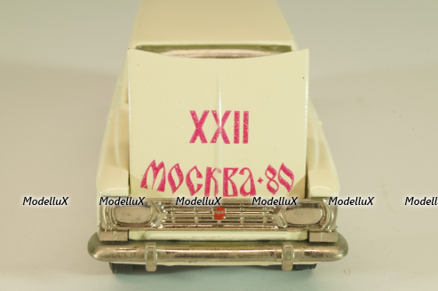 Москвич-434 А6, кремовый, Олимпиада 80, капот 2 зажима,Тантал/Радон 1:43 Новый