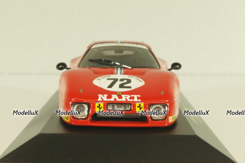 Ferrari 512BB #72 Le Mans 1982, A.Cudini/J.Paul, red, FER016, IXO 1:43