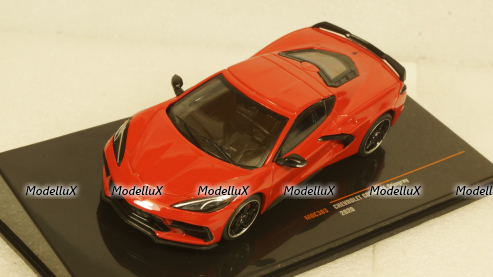 Chevrolet Corvette C8 2020 red, MOC303, IXO 1:43