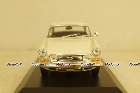 Peugeot 404 coupe, white, 940112920, Maxichamps 1:43