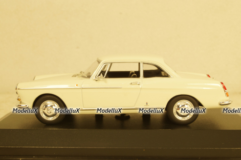 Peugeot 404 coupe, white, 940112920, Maxichamps 1:43
