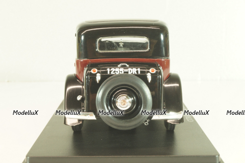 Citroën Rosalie NH 1932, maroon/black, G111V058, Hachette 1:24