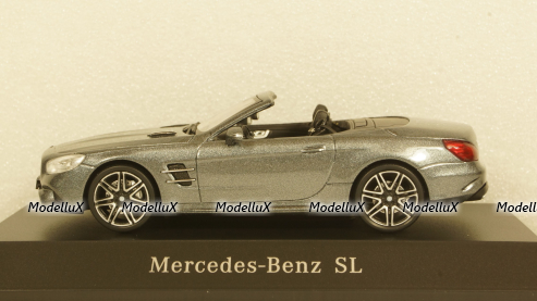 Mercedes SL (R231) metallic-grey Hardtop, Spark 1:43