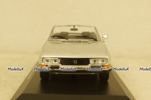 Peugeot 504 Cabriolet 1977, silver, 940112130, Maxichamps 1:43