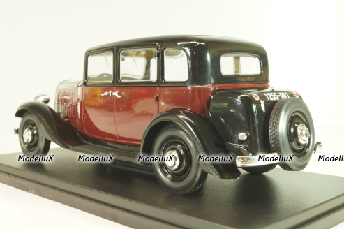 Citroën Rosalie NH 1932, maroon/black, G111V058, Hachette 1:24