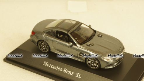 Mercedes SL (R231) metallic-grey Hardtop, Spark 1:43