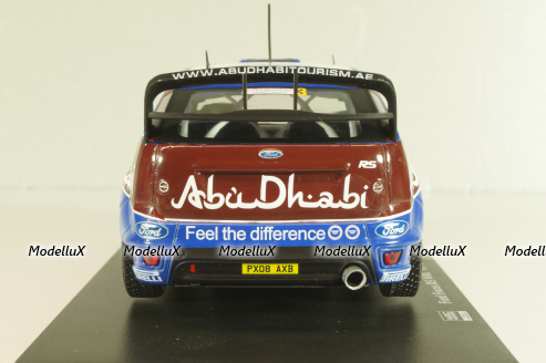 Ford Focus RS WRC #3 Rally Poland 2009, Hirvonen/Lehtinen, G113U016, WRC Collection, Hachette 1:24
