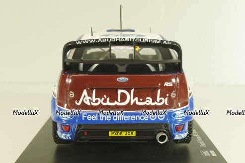 Ford Focus RS WRC #3 Rally Poland 2009, Hirvonen/Lehtinen, G113U016, WRC Collection, Hachette 1:24
