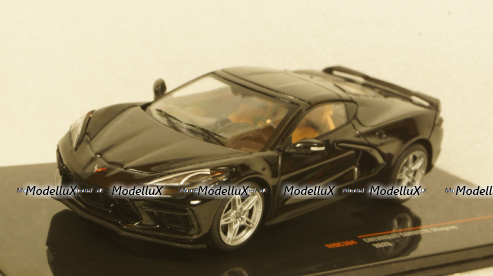 Chevrolet Corvette C8 2020 black, MOC304, IXO 1:43