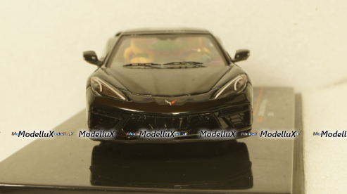 Chevrolet Corvette C8 2020 black, MOC304, IXO 1:43