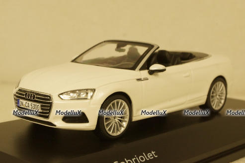 Audi A5 cabriolet, tofana white, 2017, 5011705332, ISсale 1:43