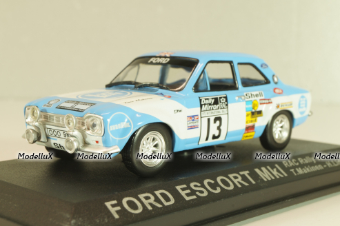 Ford Escort MkI #13 Rally RAC 1973, T.Makinen/H.Liddon, Altaya 1:43