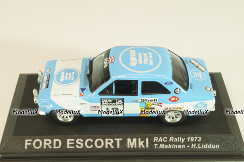 Ford Escort MkI #13 Rally RAC 1973, T.Makinen/H.Liddon, Altaya 1:43