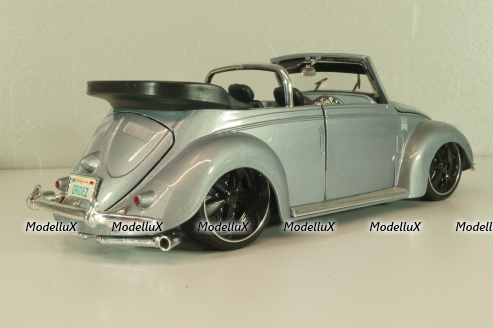 Volkswagen Beetle 1951 Custom, silver, Maisto 1:18