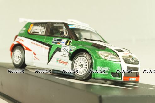 Skoda Fabia S2000 #3 Rally Argentina 2010 J.Hänninen/M.Markkula, La Passion du Rallye, Altaya 1:43
