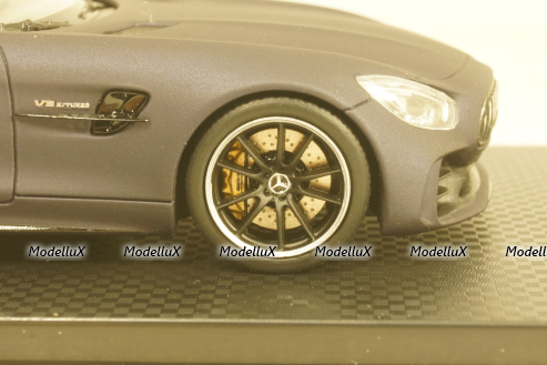 Mercedes GT-R AMG, Leather Matt Blue, ALM420712, Almost Real 1:43