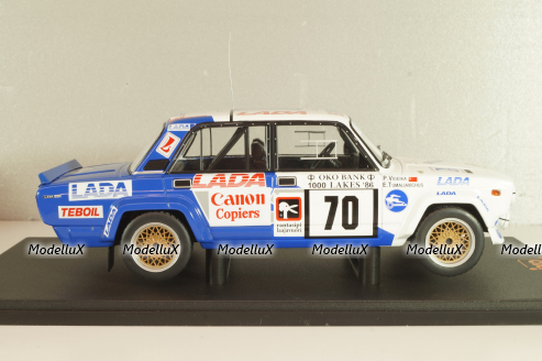 Ваз-2105 VFTS #70 Rally 1000 Lakes 1986, E.Tumaliavichus/P.Videika, 18RMC181A, IXO 1:18