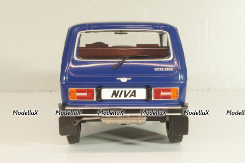 Ваз-2121 Lada Нива, blue, 18130, MCG 1:18