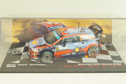 Hyundai I20 WRC #6 Winner Rally Italia Sardegna 2019, D.Sordo/C.Barrio, Legends of Rally Winnings Car #2, Altaya 1:43