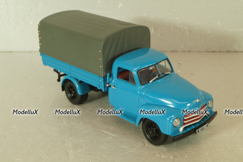 Opel Blitz 1.75t delivery truck, blue, 439051020, Minichamps 1:43