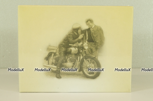 Jawa 354-04 1957 maroon, 7168104, Atlas 1:24