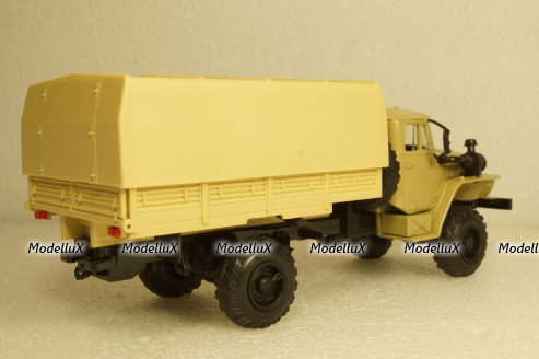 Урал-43206, бежевый, Элекон 1:43