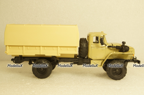 Урал-43206, бежевый, Элекон 1:43