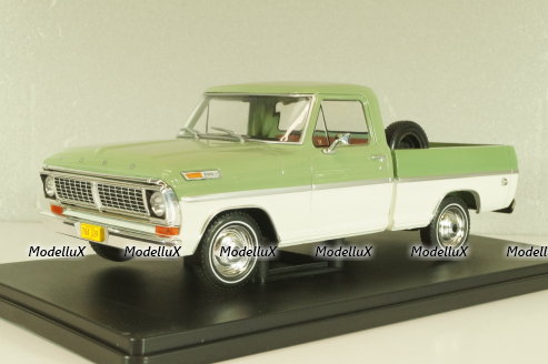 Ford F-100 1970, green/white, WB124252, Whitebox 1:24