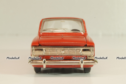 Москвич-408, красный,  Январь 1989г., Тантал/Радон 1:43  №2